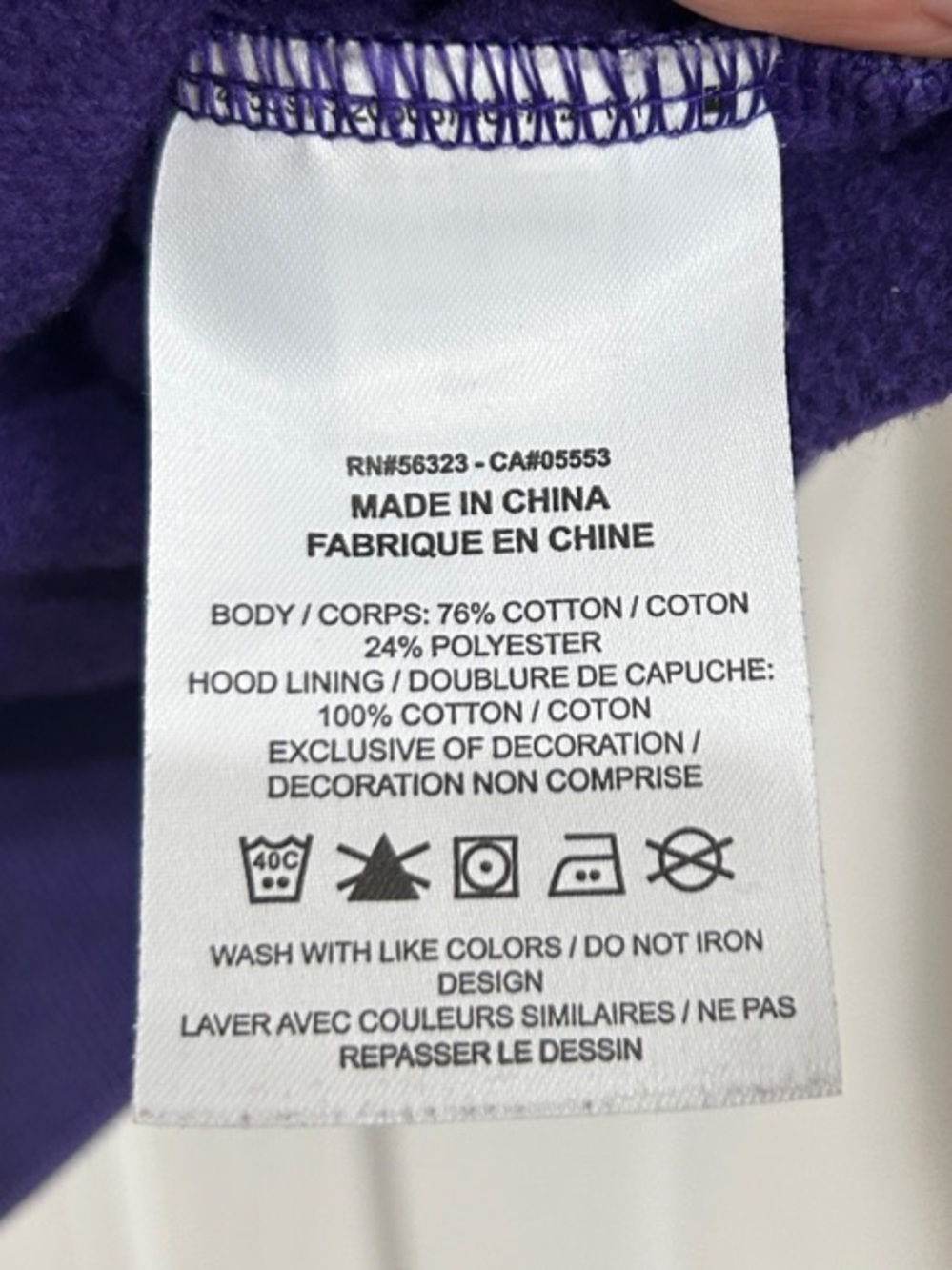 Nike Youth Kids Purple Sugar Skull Floral All-Over Print Hoodie Small S - Picture 5 of 6
